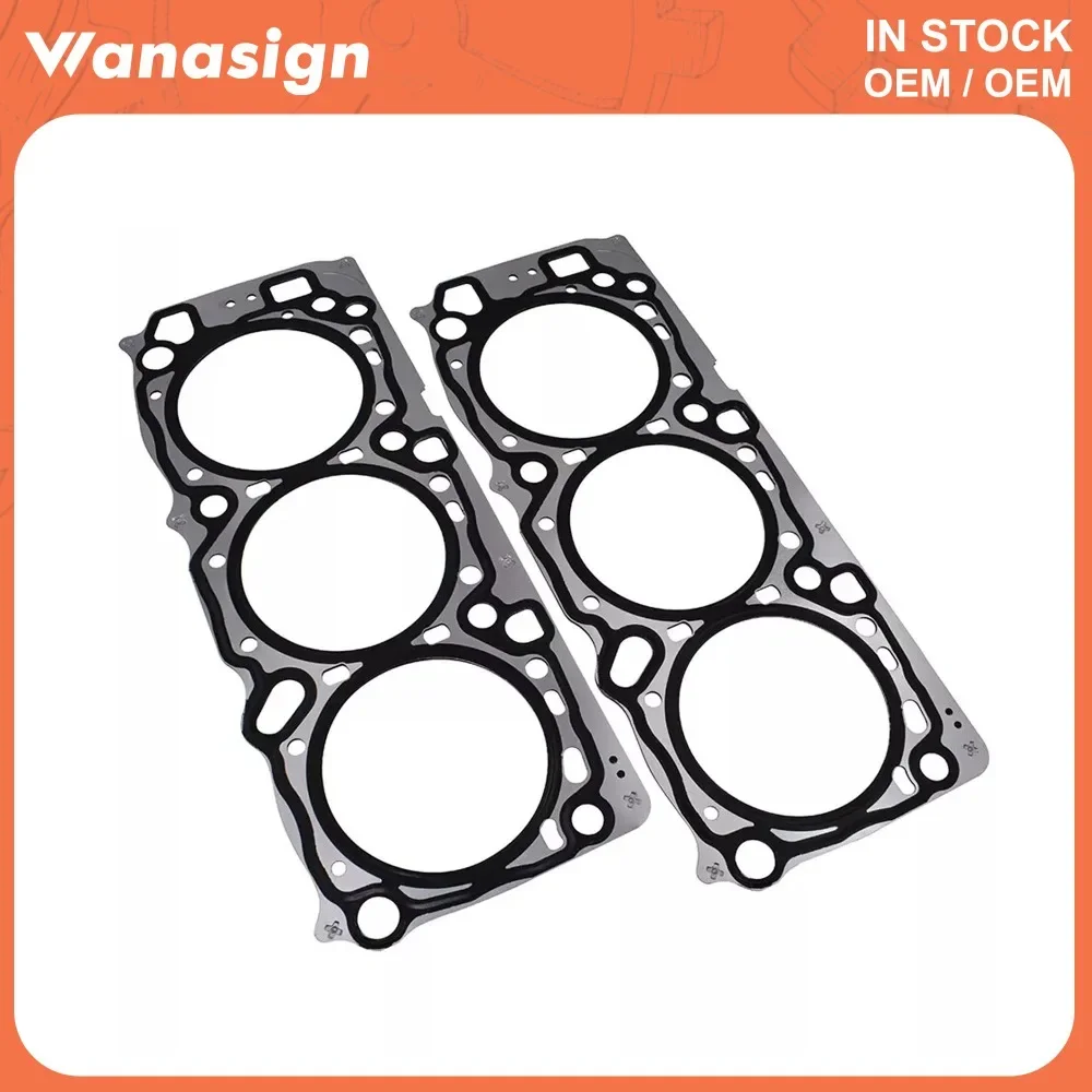 محرك مجموعة حشية كاملة مجموعة حشيات الإصلاح صالح 3.5 لتر 24 فولت لميتسوبيشي باجيرو أوروبا V65W V75W 6G74 3.5L V6 1998-2008 MD 977502