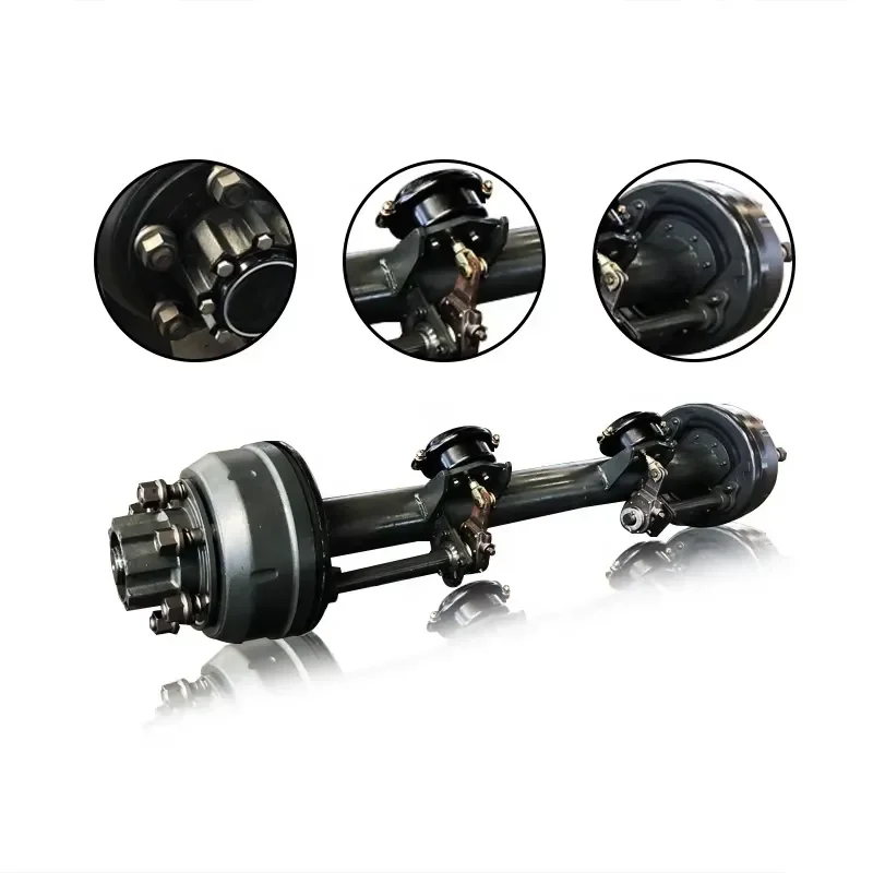 Suspension 8T Agricultural Axle Used Semi for Sale Trailer Axles