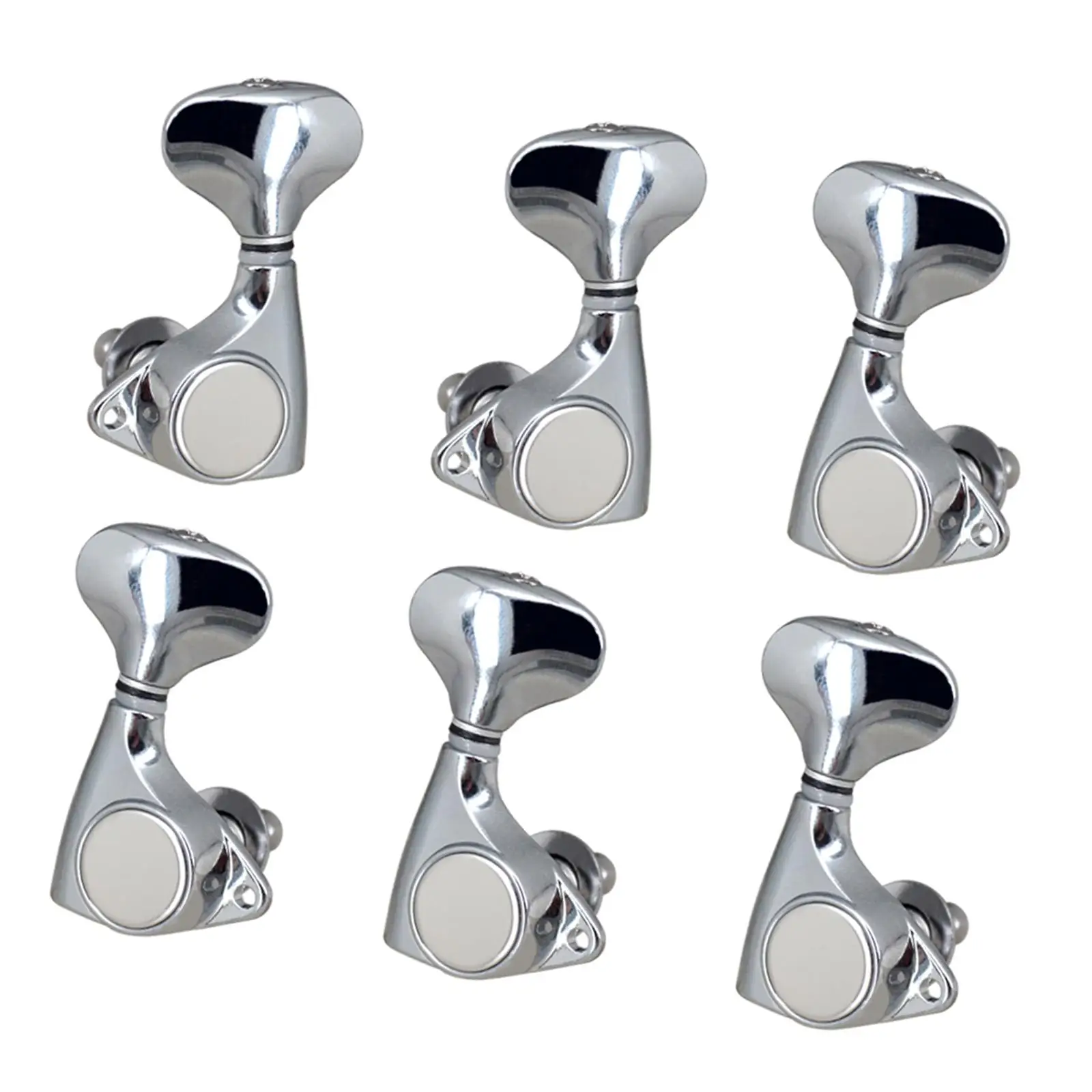 Chevilles de réglage de cordes de guitare, 6 pièces, jeu d'accordeurs de verrouillage 1:18 pour électrique acoustique