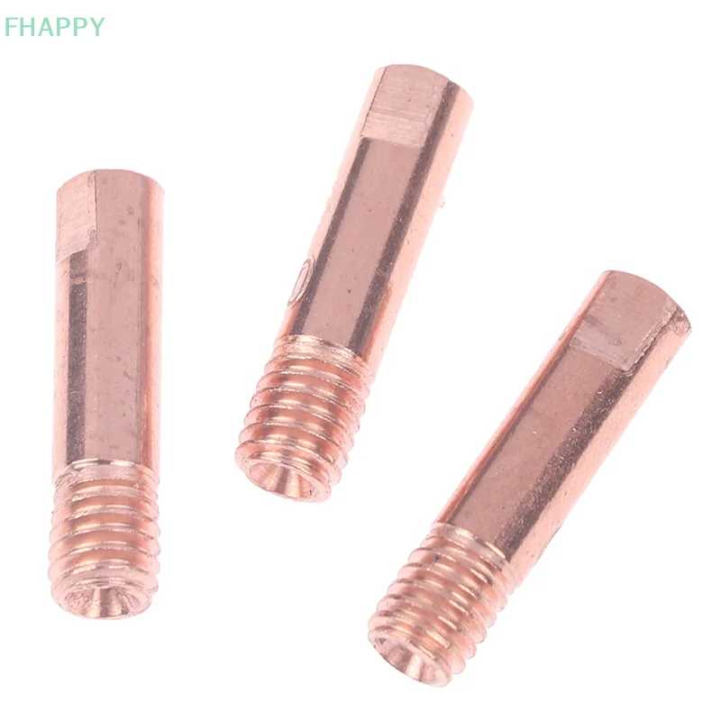 5ชิ้นปลายหัวฉีดแก๊ส MB-15AK M6 * 25มม. เชื่อมไฟฉายปลายสัมผัส0.8/1.0/1.