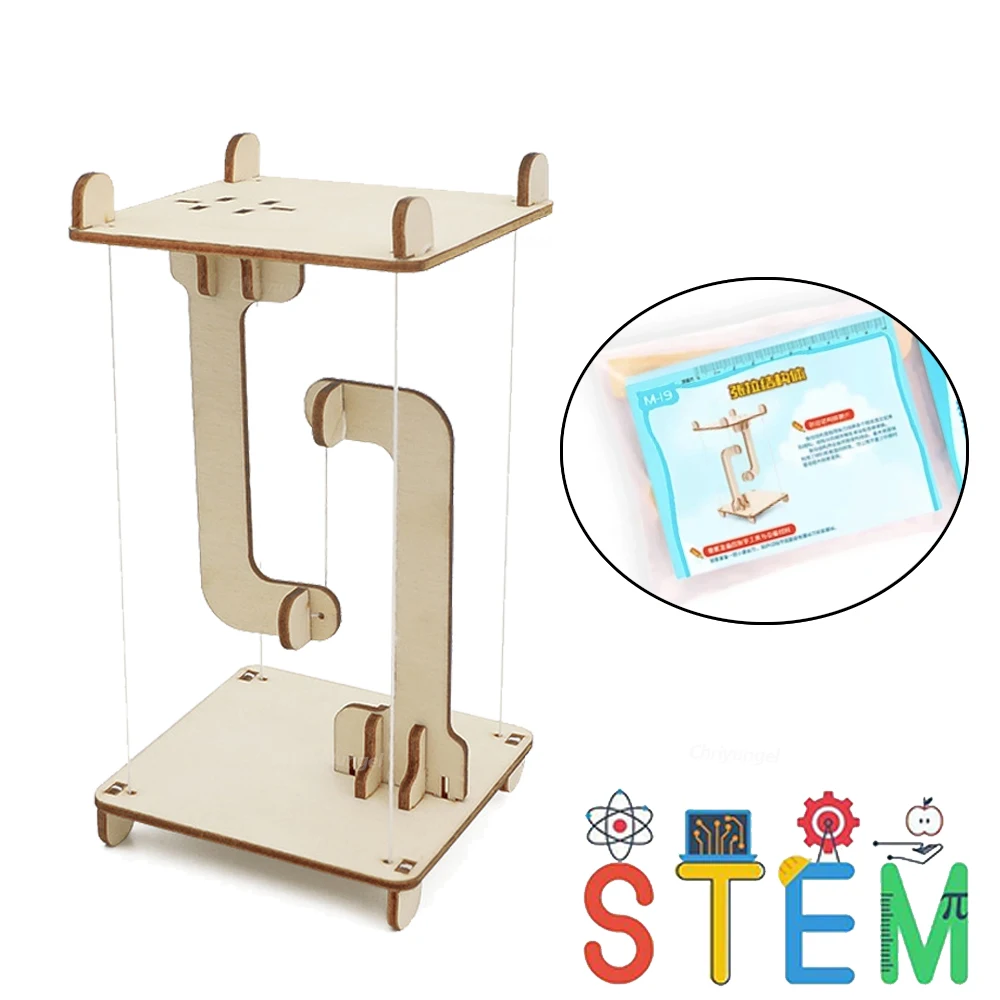 STEM Toys Science Technology DIY Antygrawitacyjna struktura Tensegrity Pływający stół Model Zabawka Fizyczna pomoc dydaktyczna Dziecko Prezent