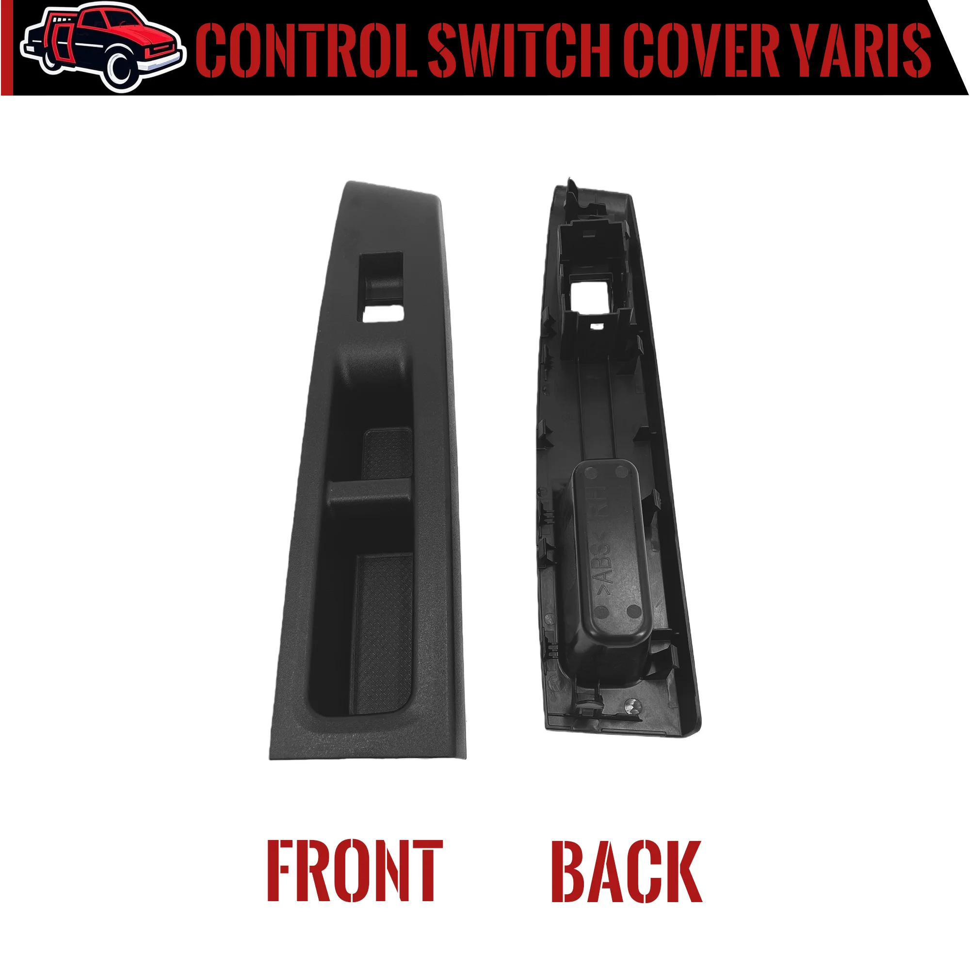 Auto Fensterheber Control Switch Panel Abdeckung Trim Innen Tür Für Toyota Yaris/Vitz 2010 2011 2012 2013 2014 armlehne Tür Panel – Detail 2