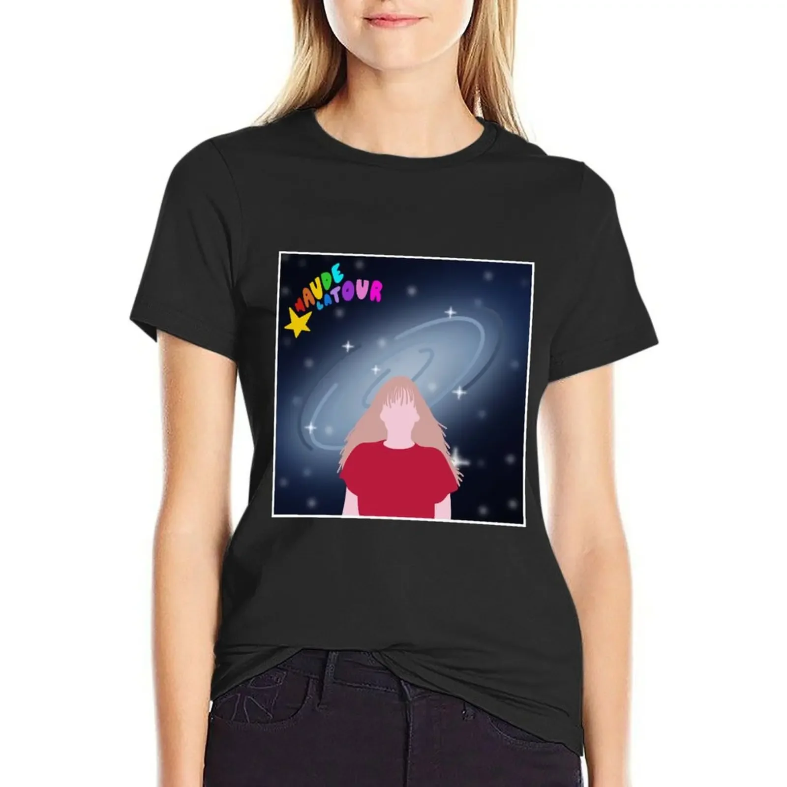 

Maude Latour Starsick album cover T-Shirt tees sports fans heavyweights Woman fashion