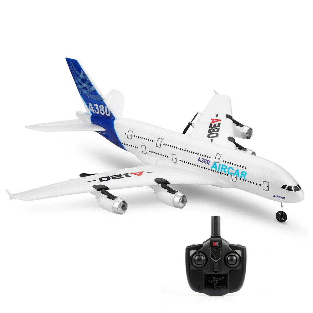 Wltoys XK A120 Aircar A380 Model Plane 3CH EPP 2.4G Remote Control Airplane Fixed-wing RTF