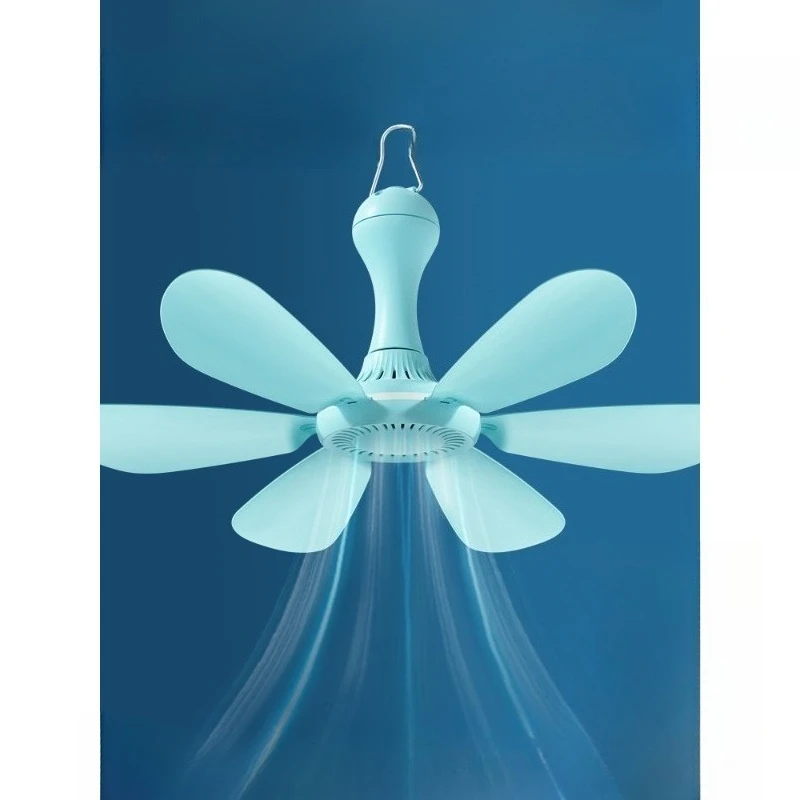 

Small ceiling fan bed mini breeze small electric fan household hanging type convenient and practical