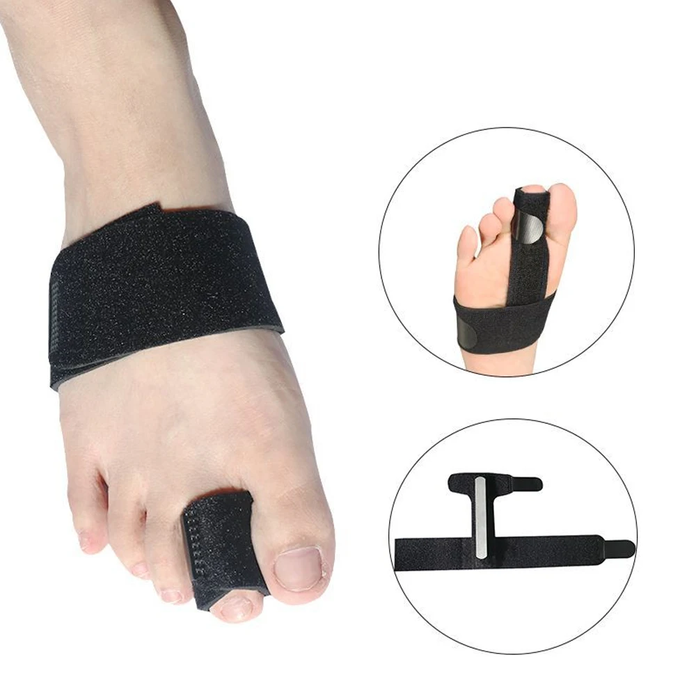 BYEPAIN 1Pcs Toe Splints for Straightening, Toe Brace for Broken Toe straighteners for Hammer Toes Crooked Toes Bent Toes