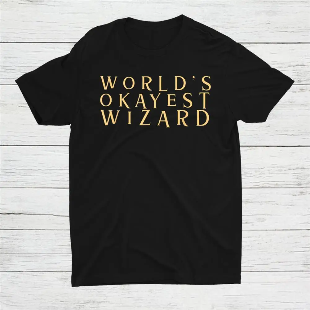 

Worlds Okayest Wizard Retro Vintage Unisex T-shirt S-5XL