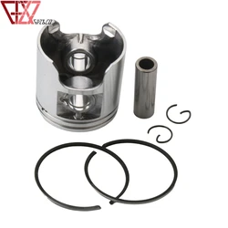 Scooter 70cc Piston Kit For Peugeot Jetforce C-Tech 50 Ludix 2 Blaster Speedfight 3 50cc LC 47mm /12mm  2-stroke