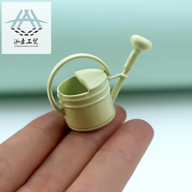 1:12 マイクロシーン装飾ドールハウスミニチュア食品プレイシーンモデルミニチュアガーデンじょうろドールハウスアクセサリーおもちゃ