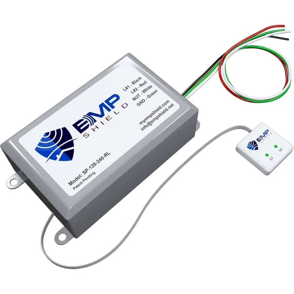 Lightning Protection + CME Defense for Flush Mounted Breaker Box (SP-120-240-RL/Concealed Model) Lightning