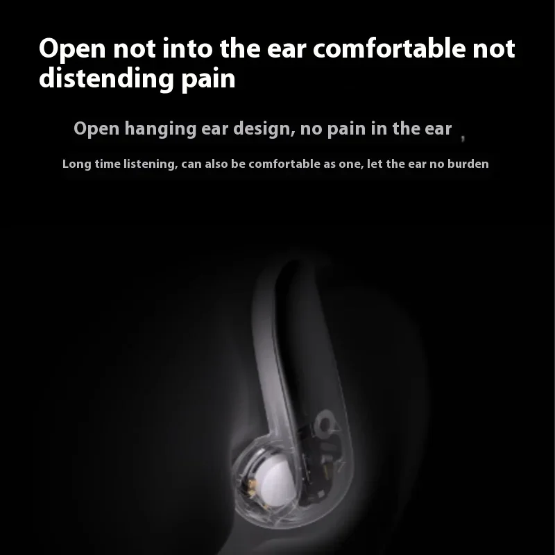 Ola Friend Open Earphones Bluetooth-Compatible Running Headsets AI Intelligent Waterproof Lightweight Noise Reduction Earbuds
