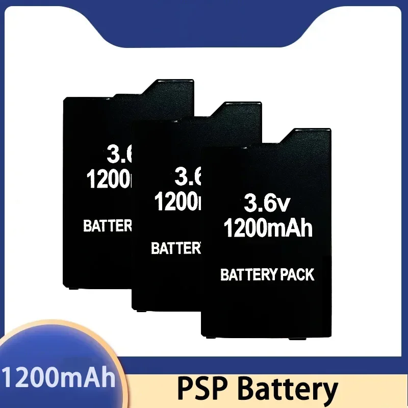 Replacment Battery For Sony PSP 2000 PSP3000 PlayStation Portable Game Console 3.6V 1200mAh Li-ion Rechargeable Battery