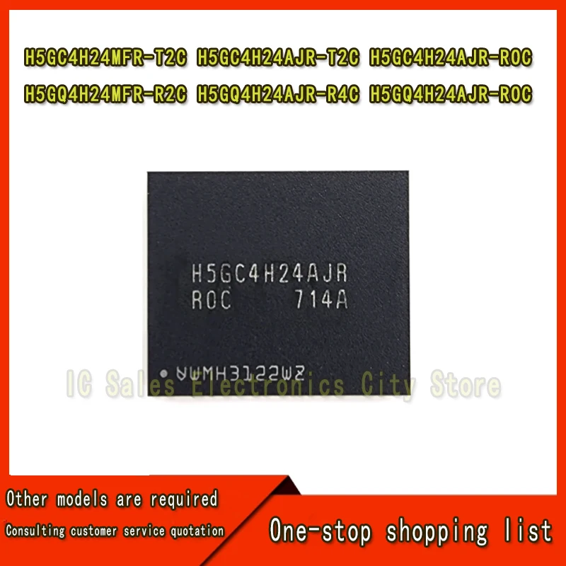 (1piece)100% test H5GC4H24MFR-T2C H5GC4H24AJR-T2C H5GC4H24AJR-ROC H5GQ4H24MFR-R2C H5GQ4H24AJR-R4C H5GQ4H24AJR-ROC -R0C BGA Chip