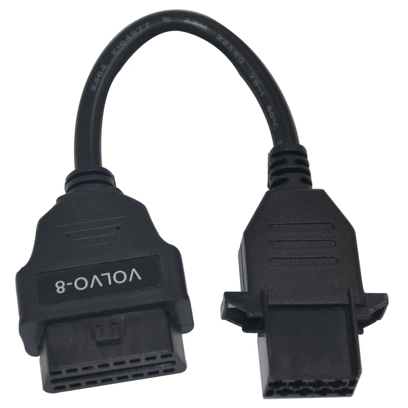 

FCAR OBD Cable Connector 8 Pin VOLVO-8 Of Car Diagnostic Scanner Suitable For 24V Diesel Vehicles Adapter Repair Accessories