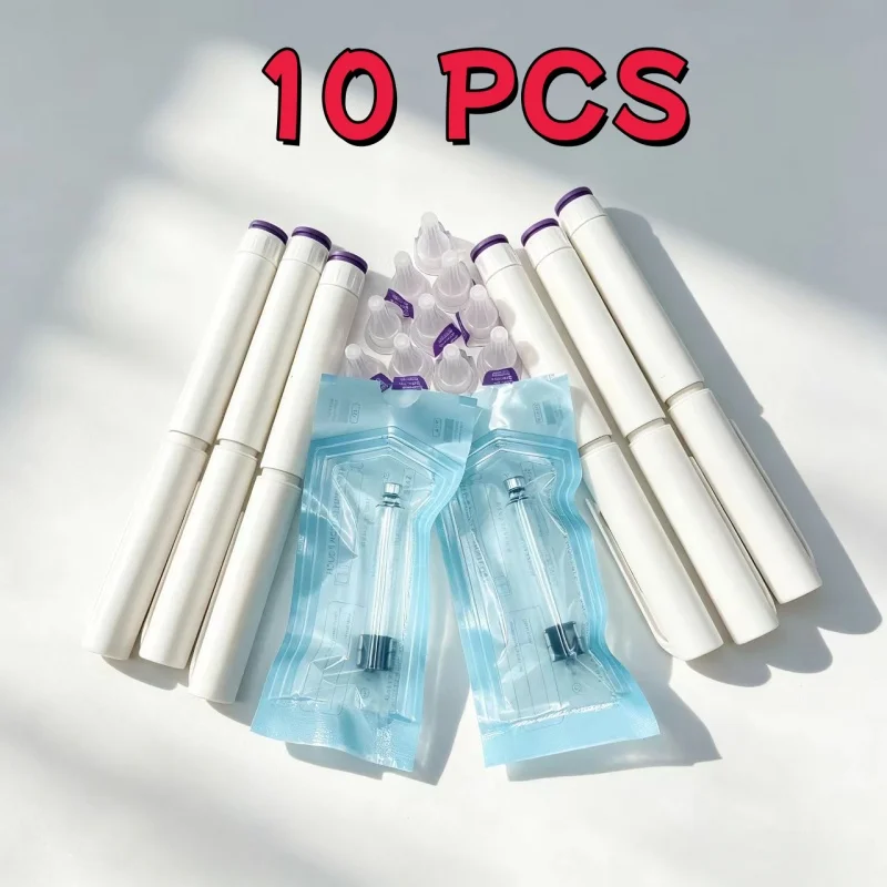 Household Beauty Tool Disposable Peptide Injection Pen Magic Needle Hyaluron Pen Precise Adjustable Dosage Drug Free