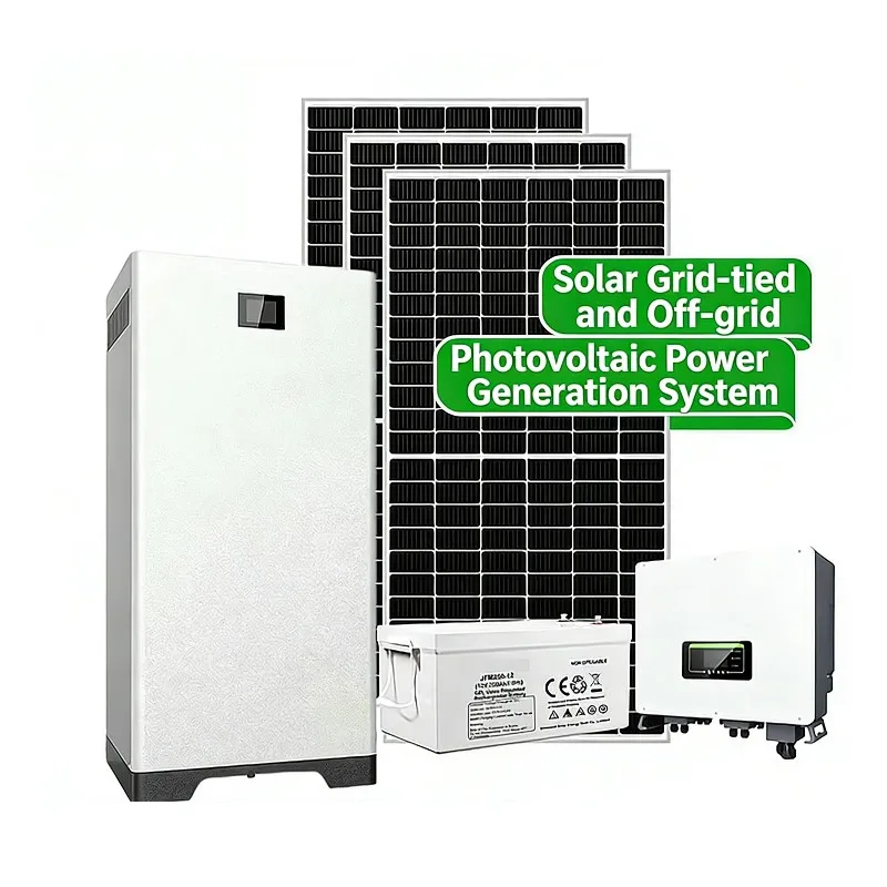 Customized Solar Hybrid Off Grid System 50 Kw Complete Solar Power Plant With Lithium Battery MPPT Controller