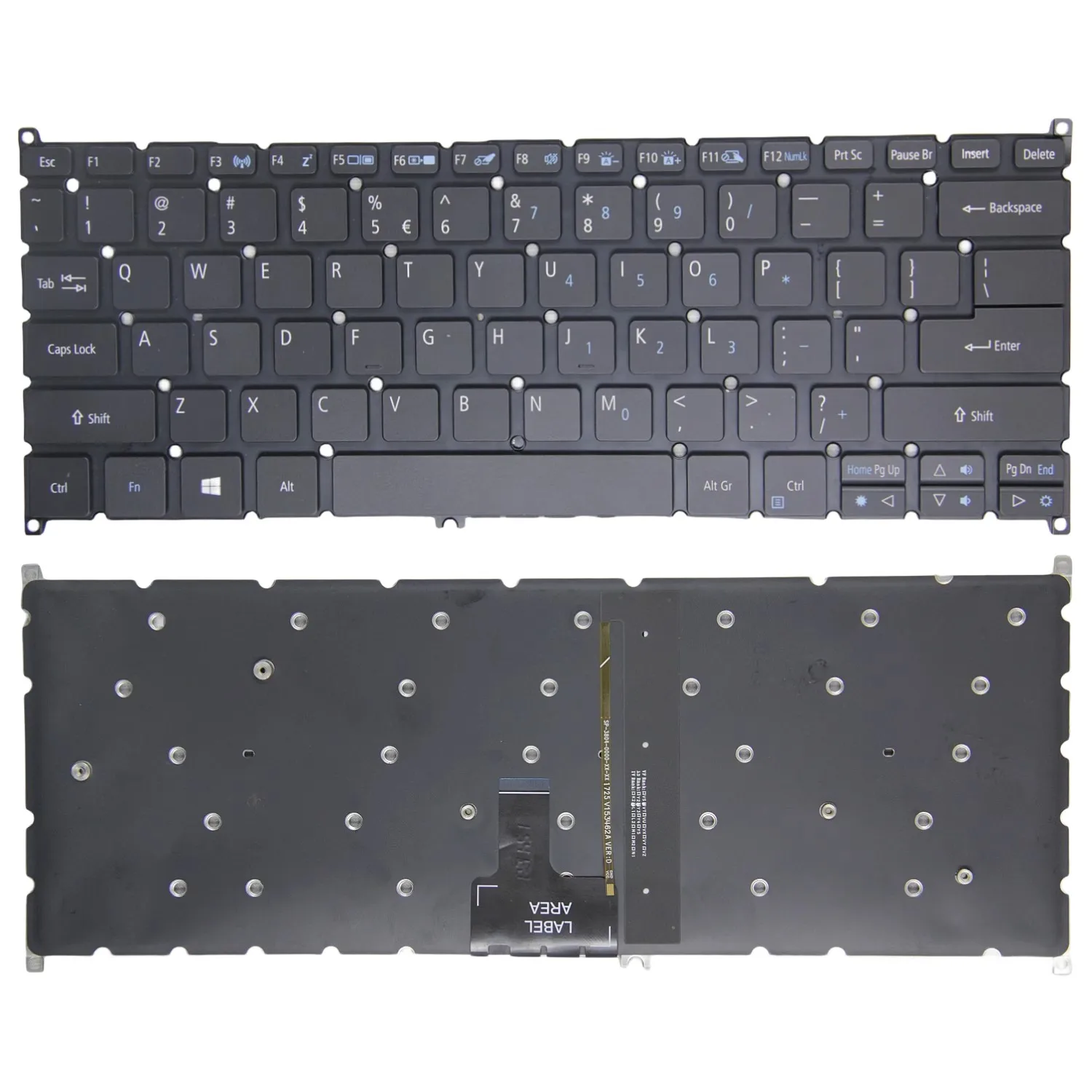 Новая замена ноутбука без клавиатуры для ACER R5-471 R5-471T R5-431 SWIFT 5