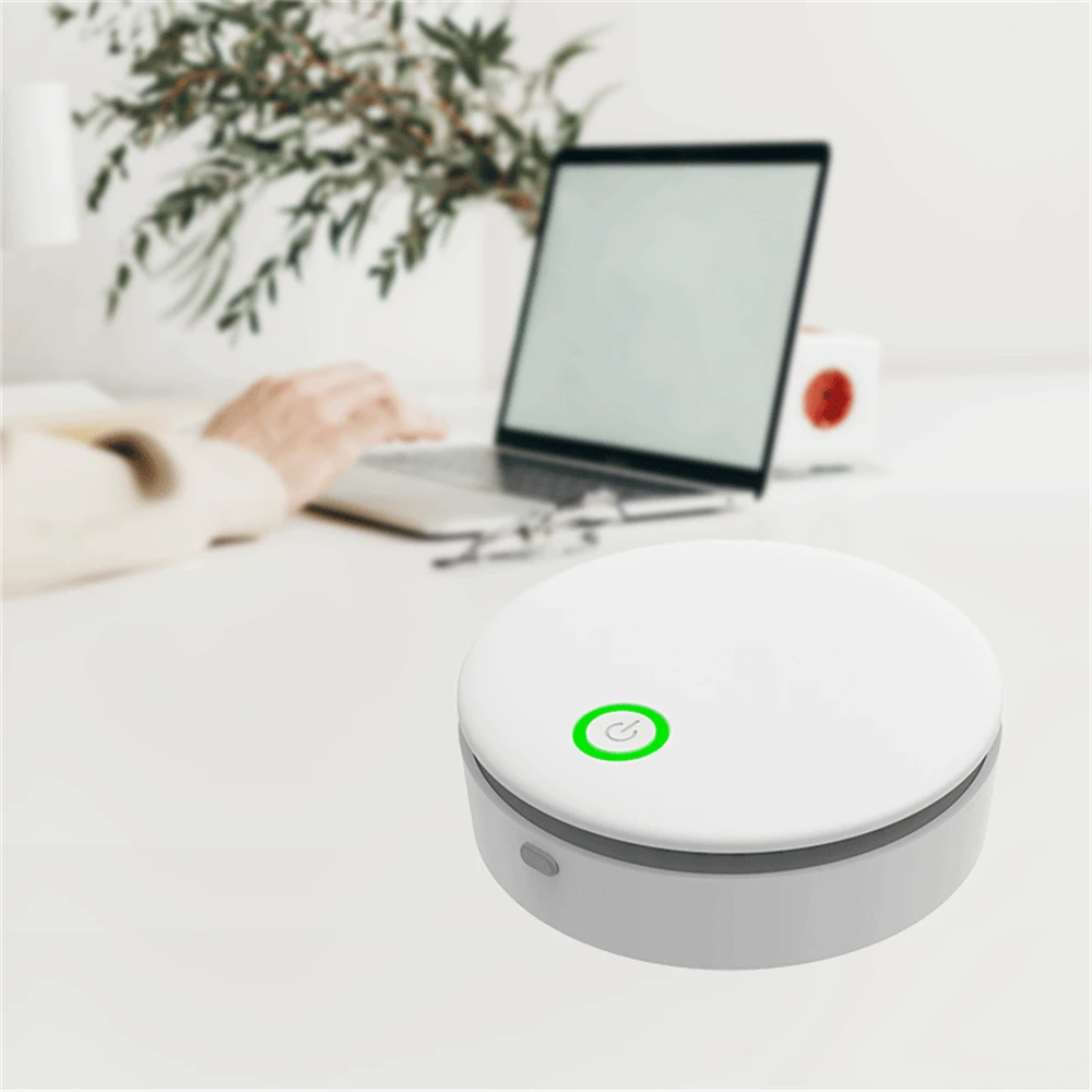 Portable Air Purifier Negative Ion And Ozone Generator Rechargeable Purifying Air And Eliminate Odor Pet And Car Odor Remove