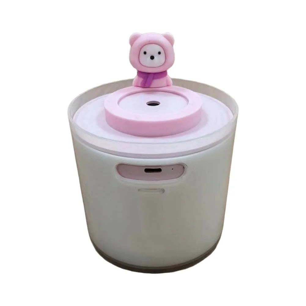 Silent Running Humidifier with Aromatherapy Diffuser Support and Gentle LED Glow Light for Sleep-Friendly Environments