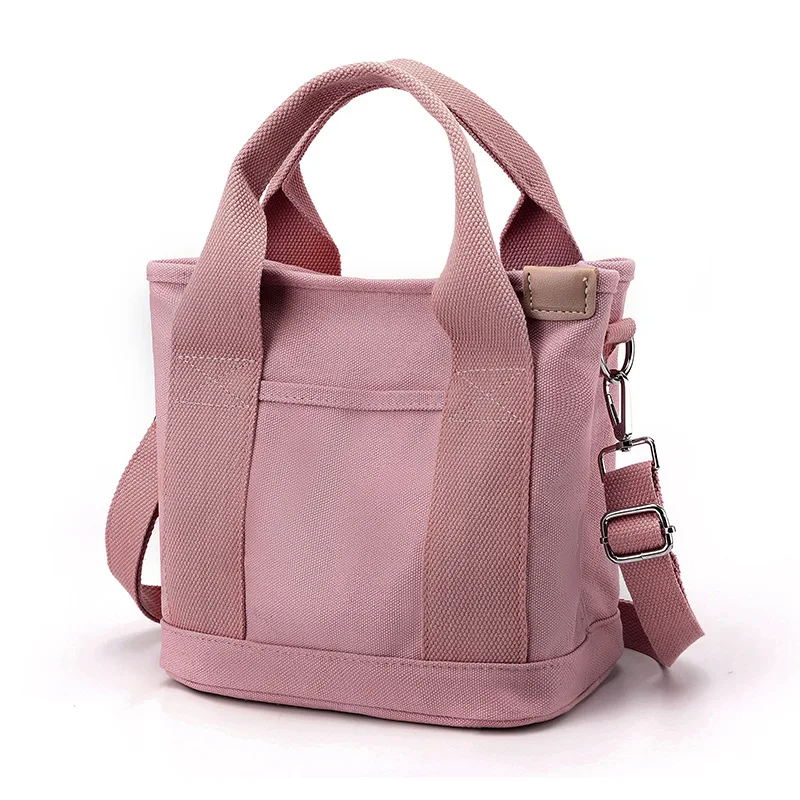 Mini bolso de mano personalizado para mujer, bolso Hobo de lona, bolso cruzado de hombro, bolso de mano pequeño con estilo