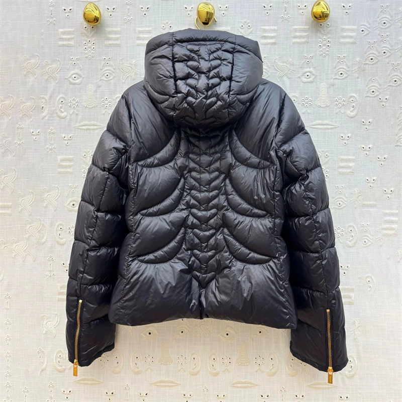 High-Quality Winter Short down Jacket Women's Thickened Warm Loose Hooded Versatile Fashionable Compact Design Warm Outerwear