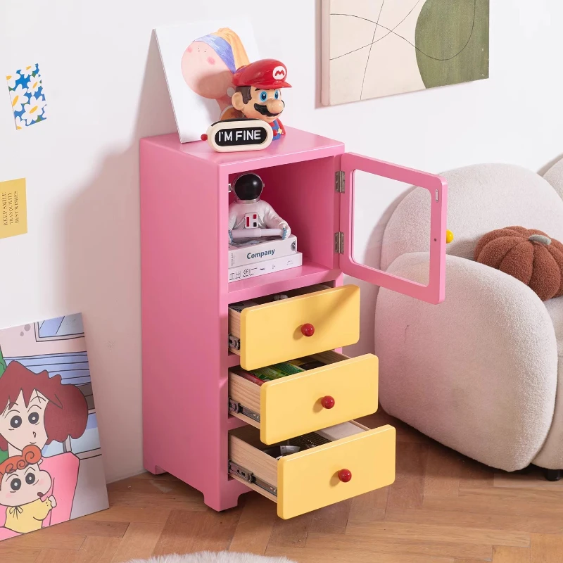 

storage chest chest dopamine small apartment bedroom locker living room sofa side cabinet Internet celebrity same drawer cabinet