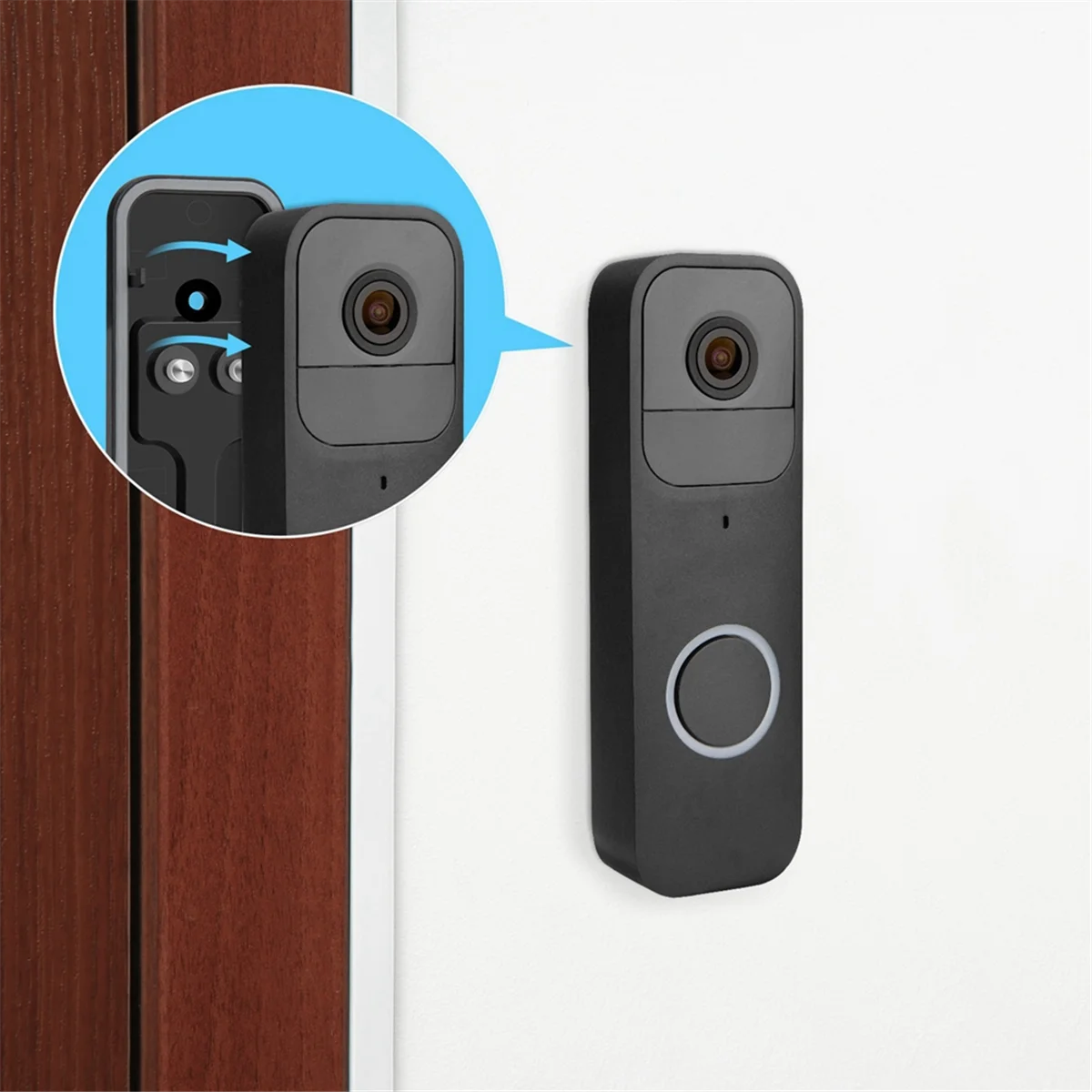 

B24A Suitable for Blink Base Plate, Video Doorbell Back Plate, Back Plate Doorbell Hardware