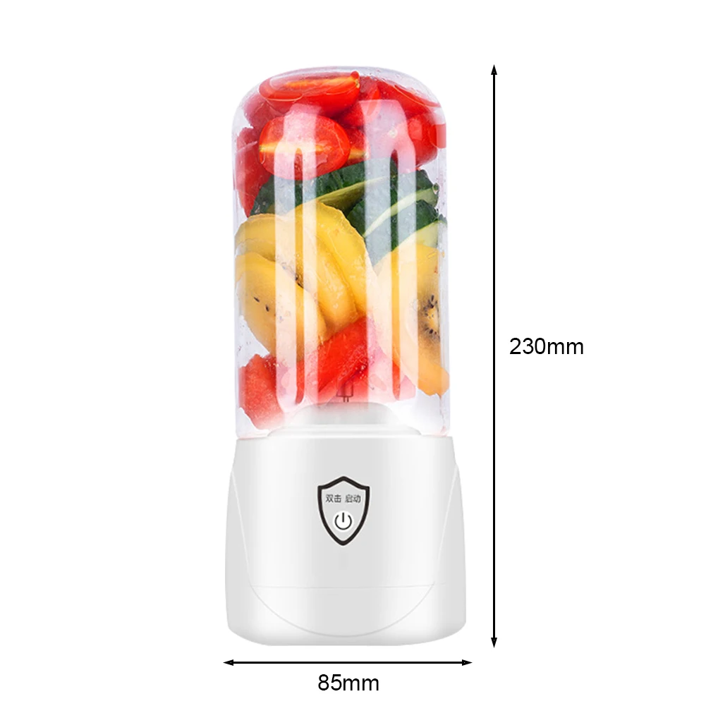 350Ml แบบพกพาผลไม้ไฟฟ้า Juicer USB ชาร์จ Smoothie เครื่องปั่น Mini ผลไม้ถ้วยคั้นน้ำถ้วยผสมอาหาร