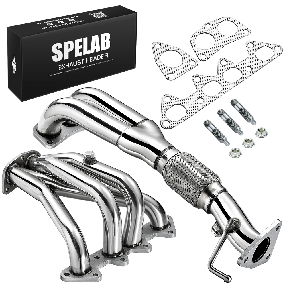 Downpipe Exhaust Stainless Steel Header For 1998-2002 Honda Accord 4CYL 2.3L