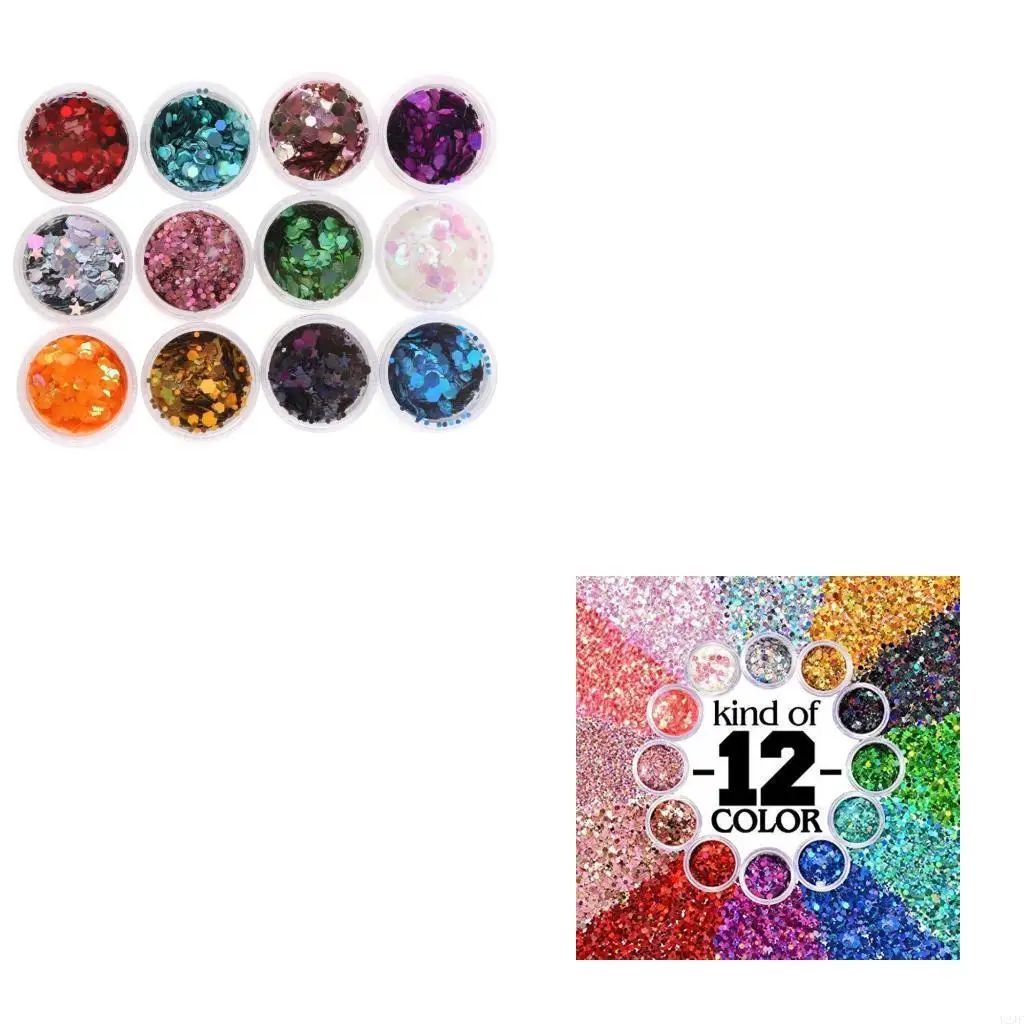 

Блестящие хлопья из смолы, блестки для художественных ремесел, изготовление ювелирных изделий, звезды, круглые блестящие блестки