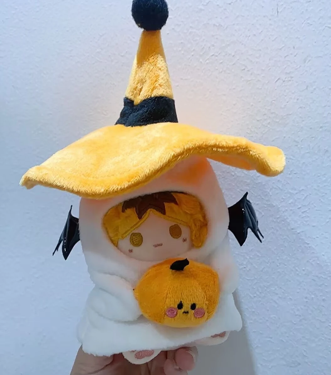 Раскладывание 10 см с тыквенным монстром, милое кукольное платье без атрибутов, милое хлопковое кукольное платье