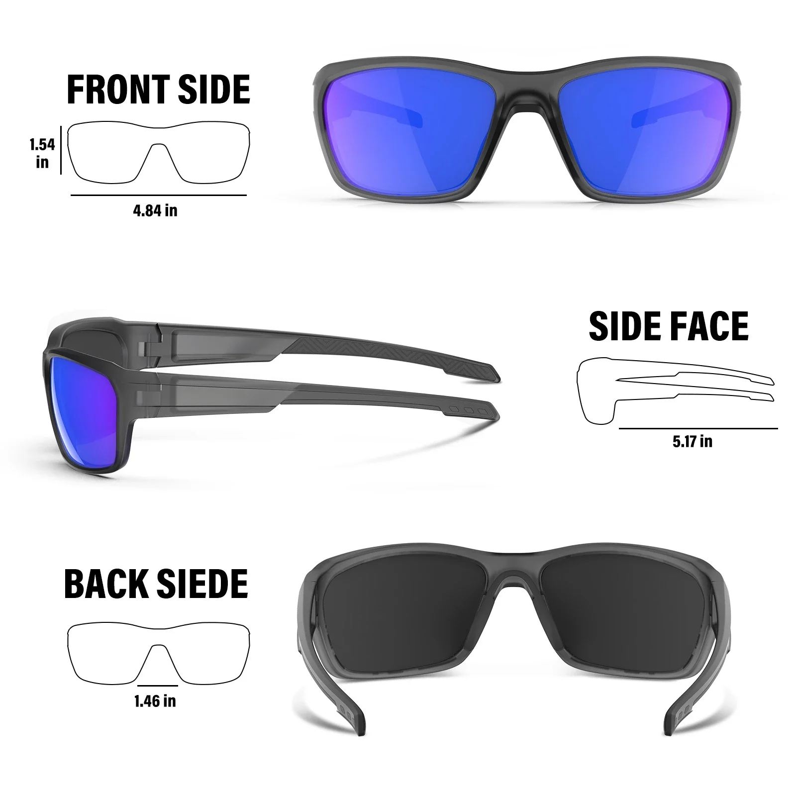 

2025 Polarized Sunglasses for Men and Women, Eyewear, Sport Fishing Glasses, Rayed Sun Glasses, Outdoor Goggles