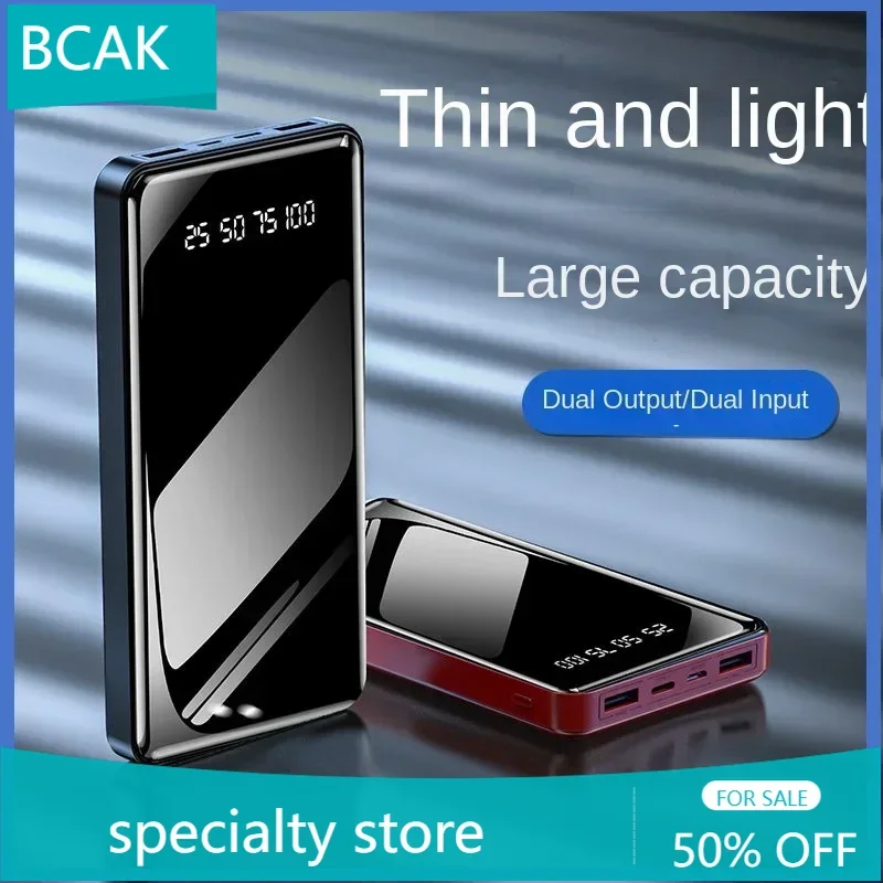 BCAK specialty store  screen fast power bank 10000 mAh large capacity flash charging mobile phone universal mobile power supply