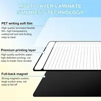 2/4 Pcs Magnetic Whiteboard to-do Board Multifunctional Weekly planner, Household Chore chart, dry-erase Kitchen Planning Board 3