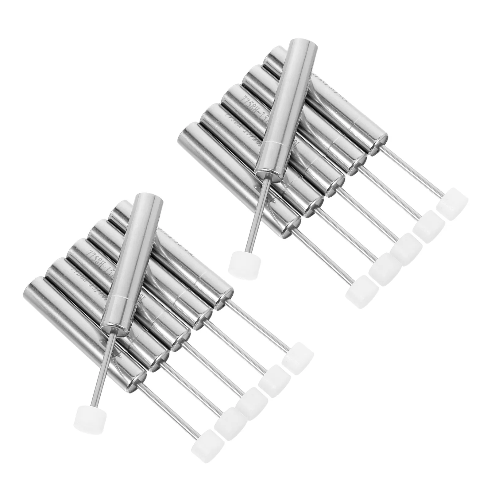 12Pcs Trash Can Damper Soft-Close Hydraulic Mechanism Silent Slow Closing for Kitchen Cabinet Drawer Buffer Replacement