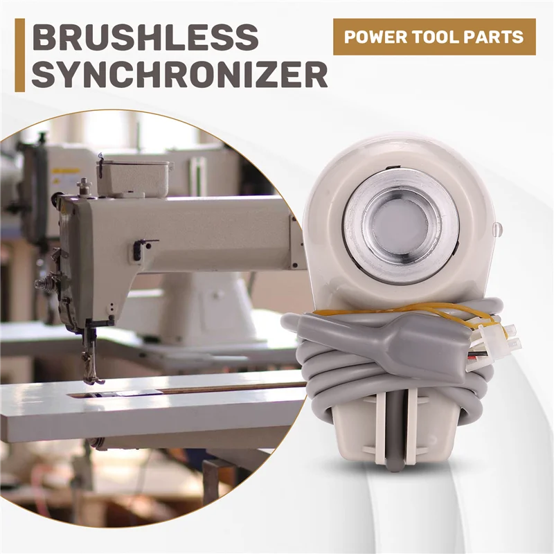 AK25-مزامن بدون فرش لآلة الخياطة الصناعية، توفير الطاقة، جهاز إبرة ثابت خارجي للمحرك #3