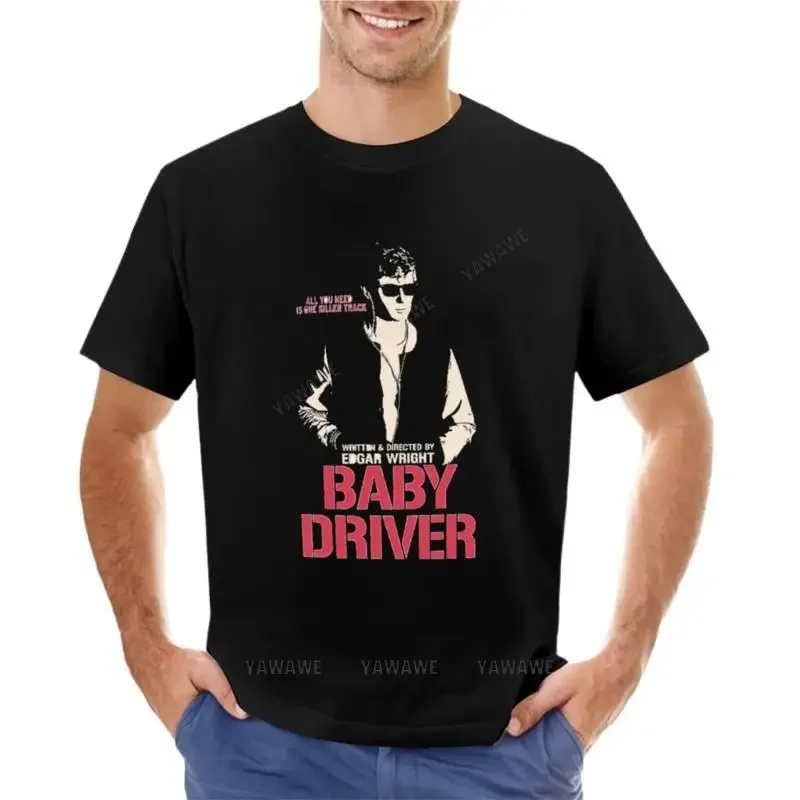 

baby driver png T-Shirt plain t-shirt Short sleeve tee custom t shirts black t shirts mens t shirt graphic