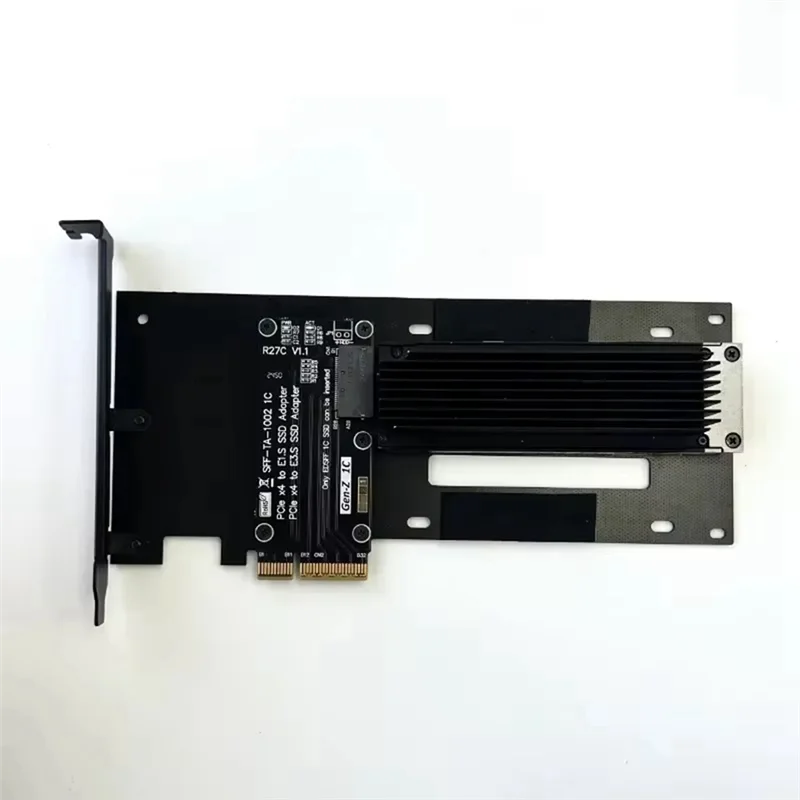 

Подходит для карты адаптера жесткого диска Pcie 5.0 X4 на E1.S/E3.S SSD PCI-E Gen5.0 4X на E1.S/E3.S (SFF-TA-1002) SSD-адаптер жесткого диска