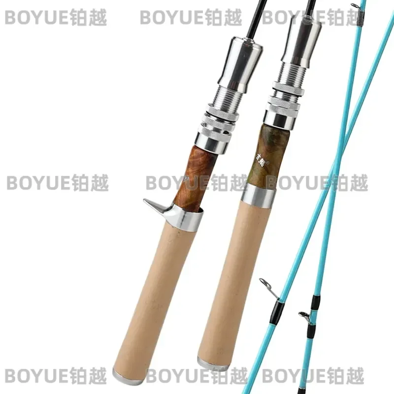 Ultra Soft Carbon Stream Fishing Rod Fuji A Ring Guides White Strip Green Army Trout Bass Pike Lure Casting Spinning Pole