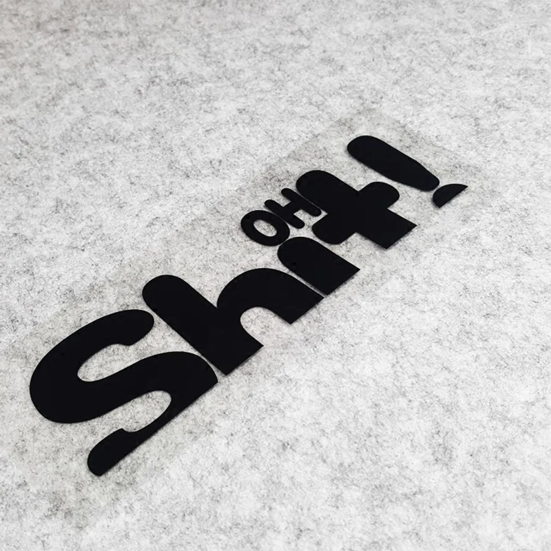 Car Stickers OHSHIT Automotive Supplies Stickers Creative Personalized Modification  Decoration StickerS Autocollants Voiture