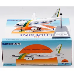 IF319BRZAF Alloy Collectible Plane Gift INFLIGHT 1:200 Brazil Air Force Airbus A319 VC-1A Diecast Aircraft Jet Model FAB2101