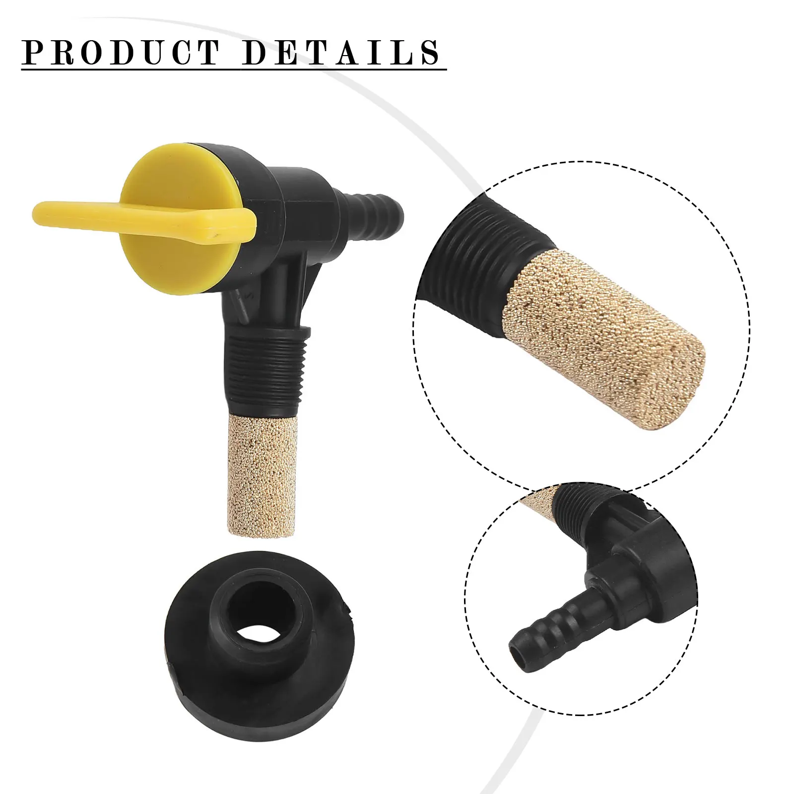 Fuel Tank Fuel Tap & Grommet Power Tool Accessories For AM293 AM294 Fuel Tap Garden Tool Parts For Cox Ride On Mowers