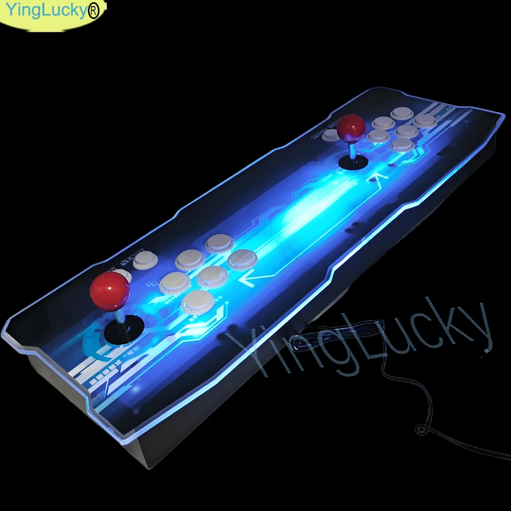 Pandora-consola arcade 3D 40S, 10000 en 1, consola de juegos recreativos Retro, gabinete Bartop, Joysticks de 8 vías, botones pulsadores