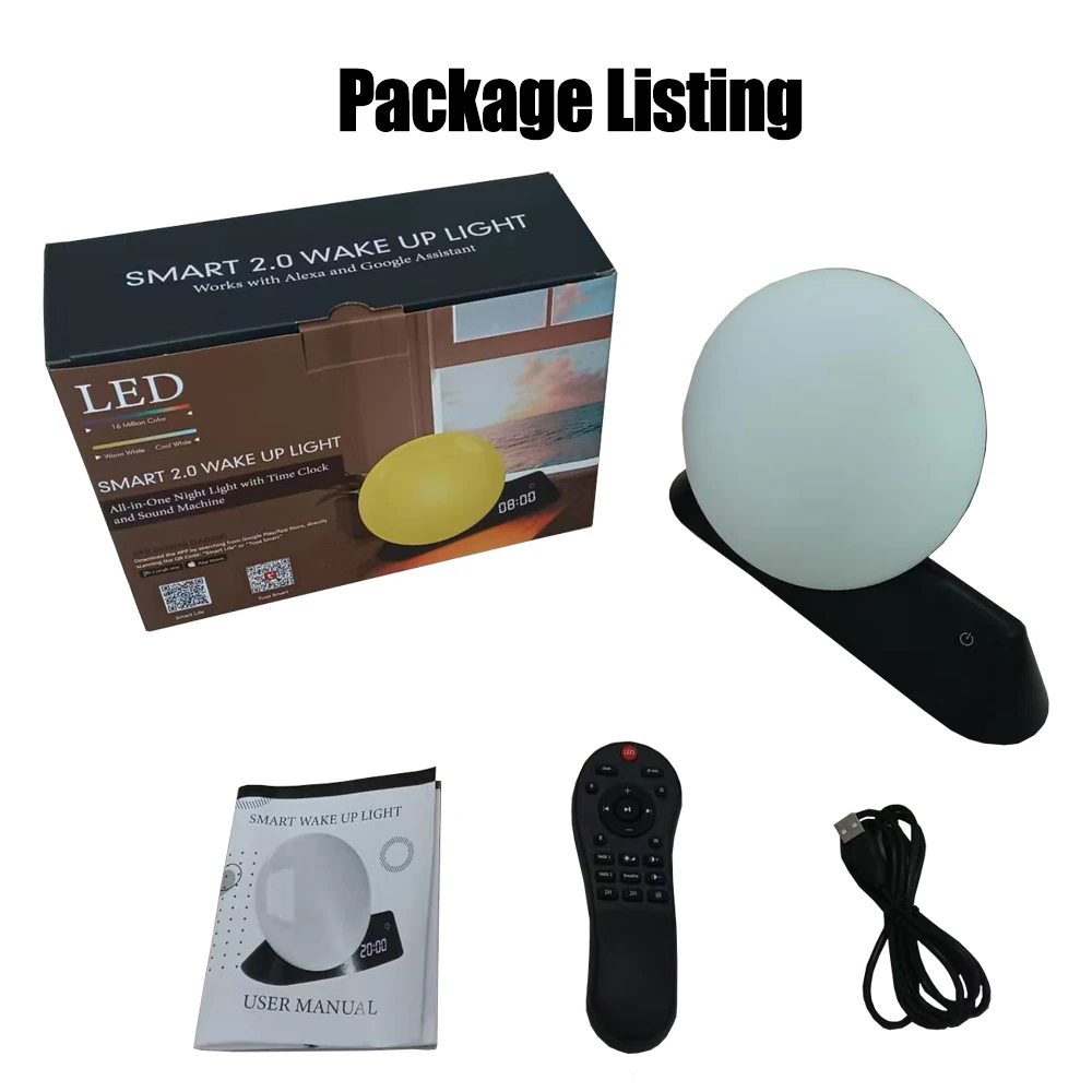 التحكم عن بعد الاستيقاظ ضوء الكتابة على الجدران الذكية LED الملونة مصباح لتهيئة الجو 10 ألوان عمودي السرير الأبيض الضوضاء الاطفال آل #6