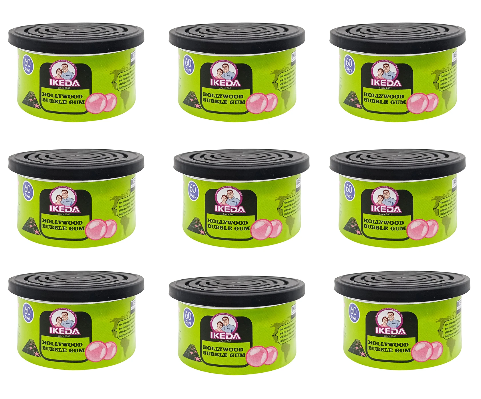 

1 комплект (9 шт.) Освежители и дезодоранты воздуха Fragrance Premium (идеально подходят для автомобилей, грузовиков, внедорожников, автофургонов, дома, офисов, общежитий и т. д.)