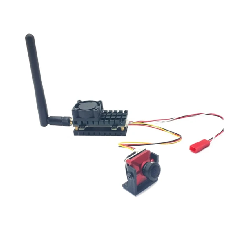 Over 20Km Range 5.8Ghz 2W FPV Wireless Transmitter 2000MW 48CH Video AV Audio Sender And CMOS 1200TVL Camera For RC Parts