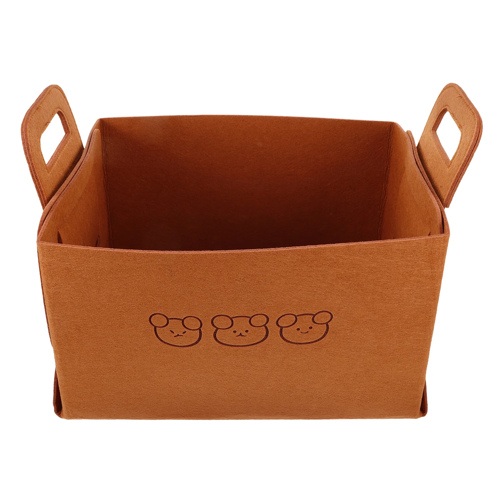 

Large Capacity Trunk Storage Bag Felt Car Organizers Red Brown Auto Trunk Organizer Efficient Space Utilization
