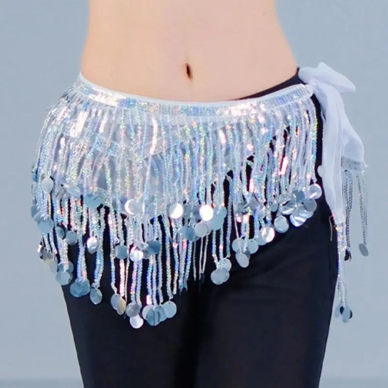 Sequins Wrap Váy bụng nhảy HIP HIP Wrap