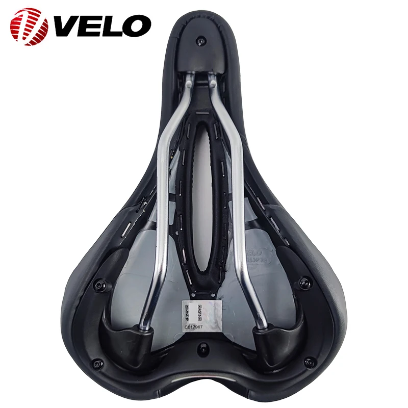 VELO VL-4126 Designed for Women PU Hollow Breathable Comfortable Road Bike MTB Mountain Bicycle Saddle Cushion Cycling Parts