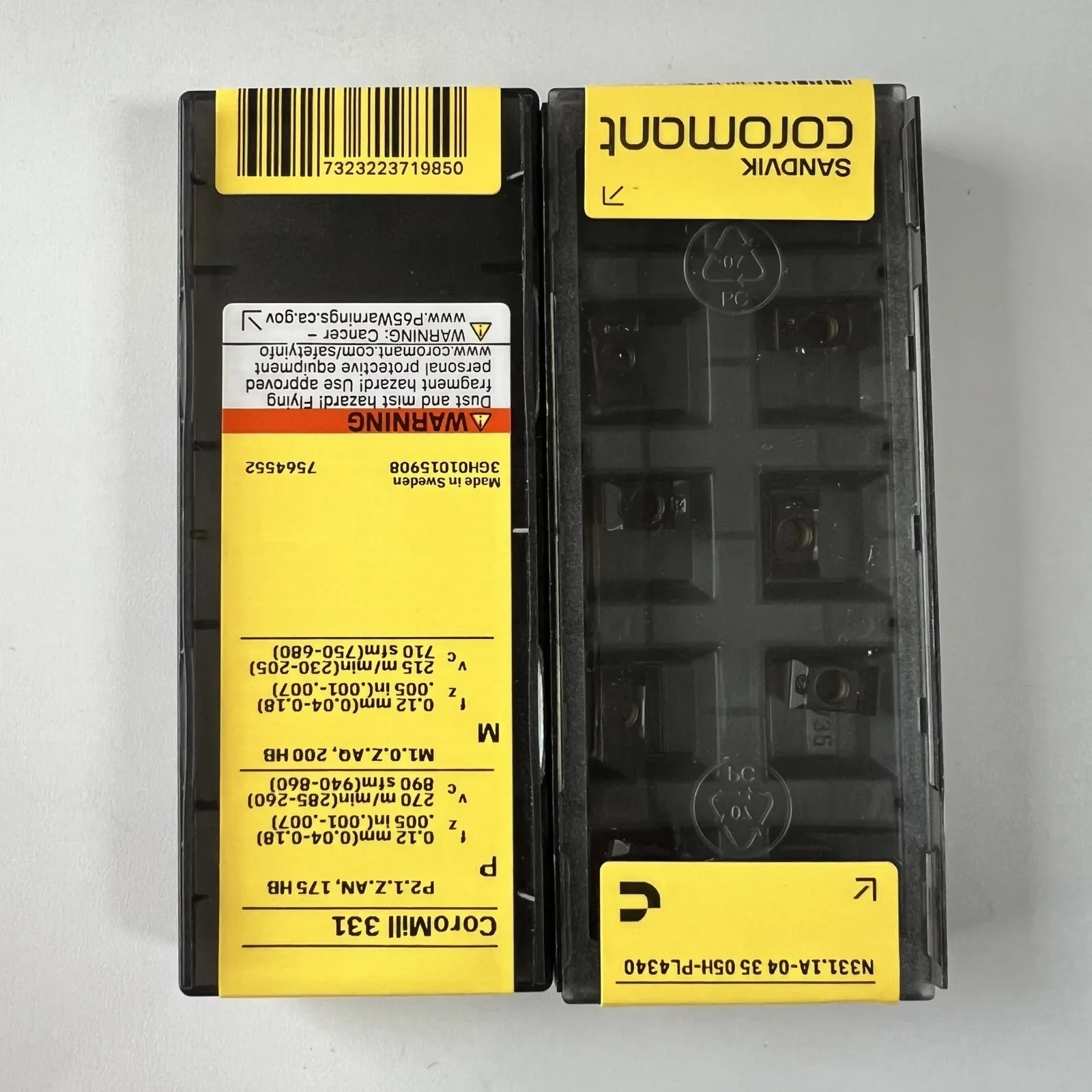 

SANDVIK-Coromant / N331.1A-043505H-PL 4340 / 10 Pcs